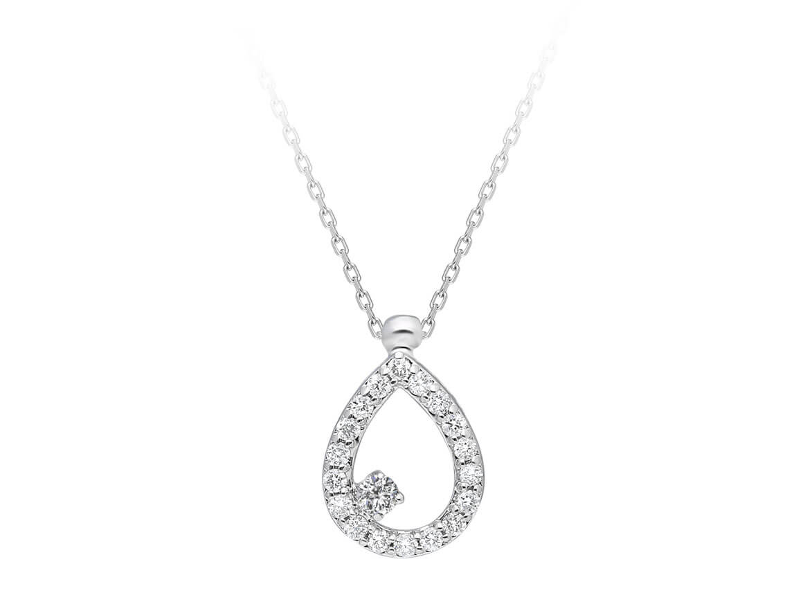 Diamond Drop Necklace