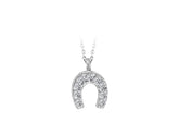Collier fer à cheval diamant