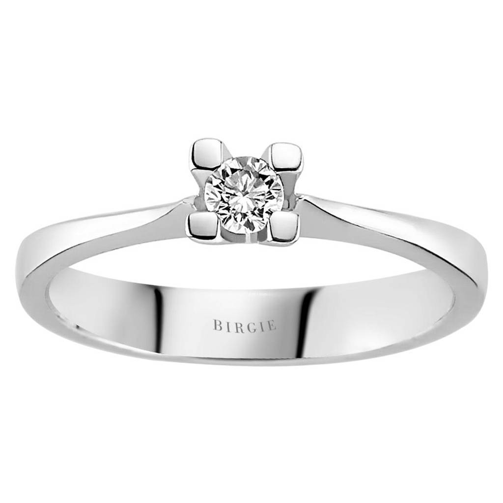 0.17 Carat Diamond Solitaire Ring
