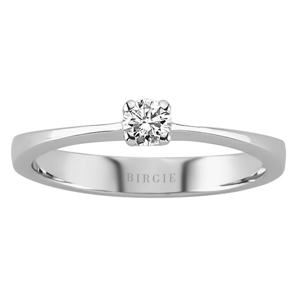 0.14 Carat Diamond Solitaire Ring