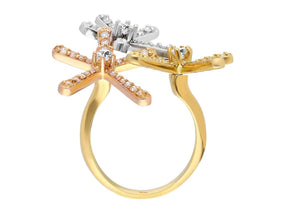 Bague Fleur Tria Diamant