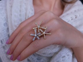Bague Fleur Tria Diamant