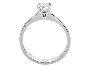 Bague solitaire diamant 0,71 carat