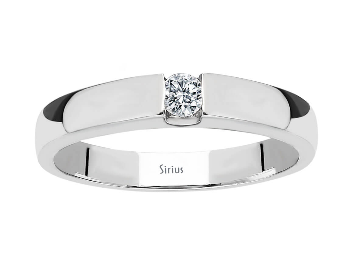 0.11 Carat Diamond Solitaire Ring