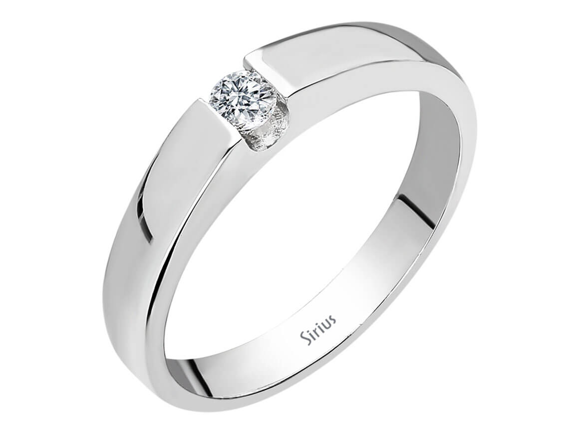 0.11 Carat Diamond Solitaire Ring