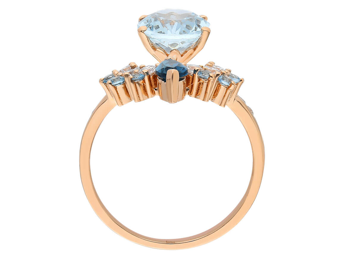 Diamond Three Piece Quasar Ring
