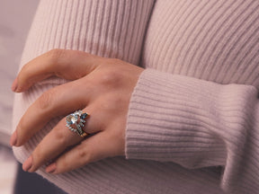 Diamond Three Piece Quasar Ring