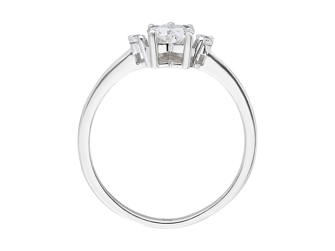 Bague patte de chat diamant
