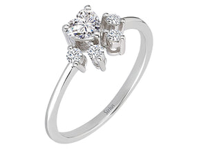 Bague patte de chat diamant