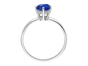 Diamond and Sapphire Sonora Ring