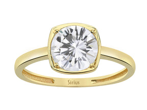 Bague Pingala avec topaze blanche