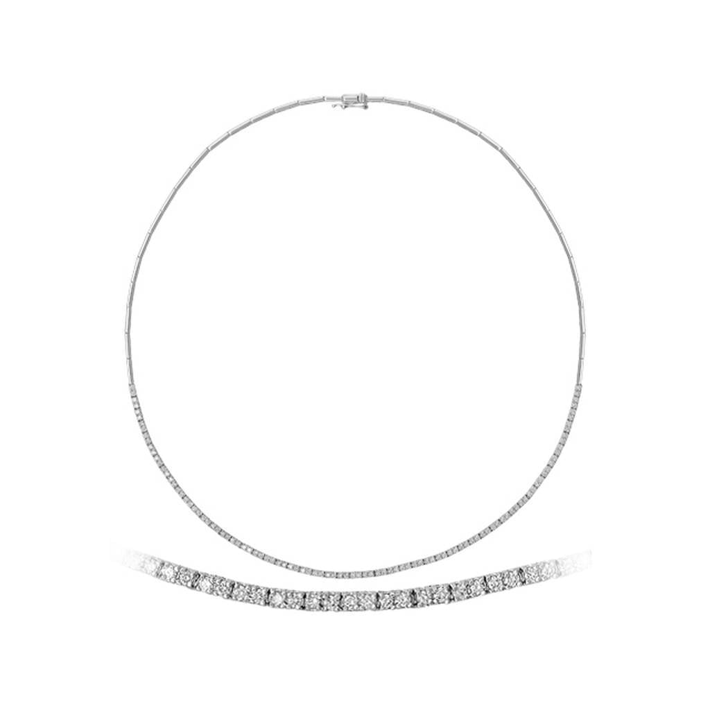 Collier de diamants de 1,24 carats