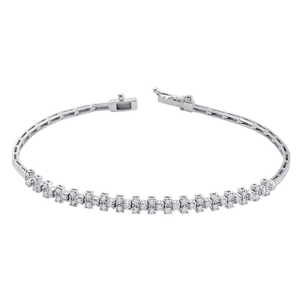 0.95 Carat Diamond Bracelet