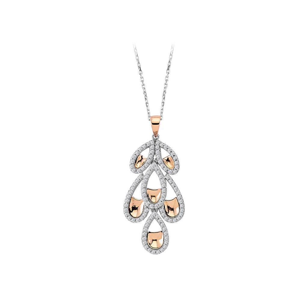 Collier en tas de diamants antiques