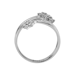 Diamant Tria Blume Ring