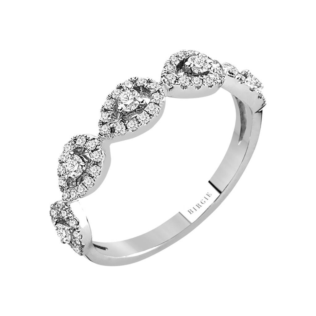 Alliance des gouttes de pluie de diamant