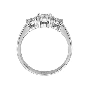 Bague effet tria diamant