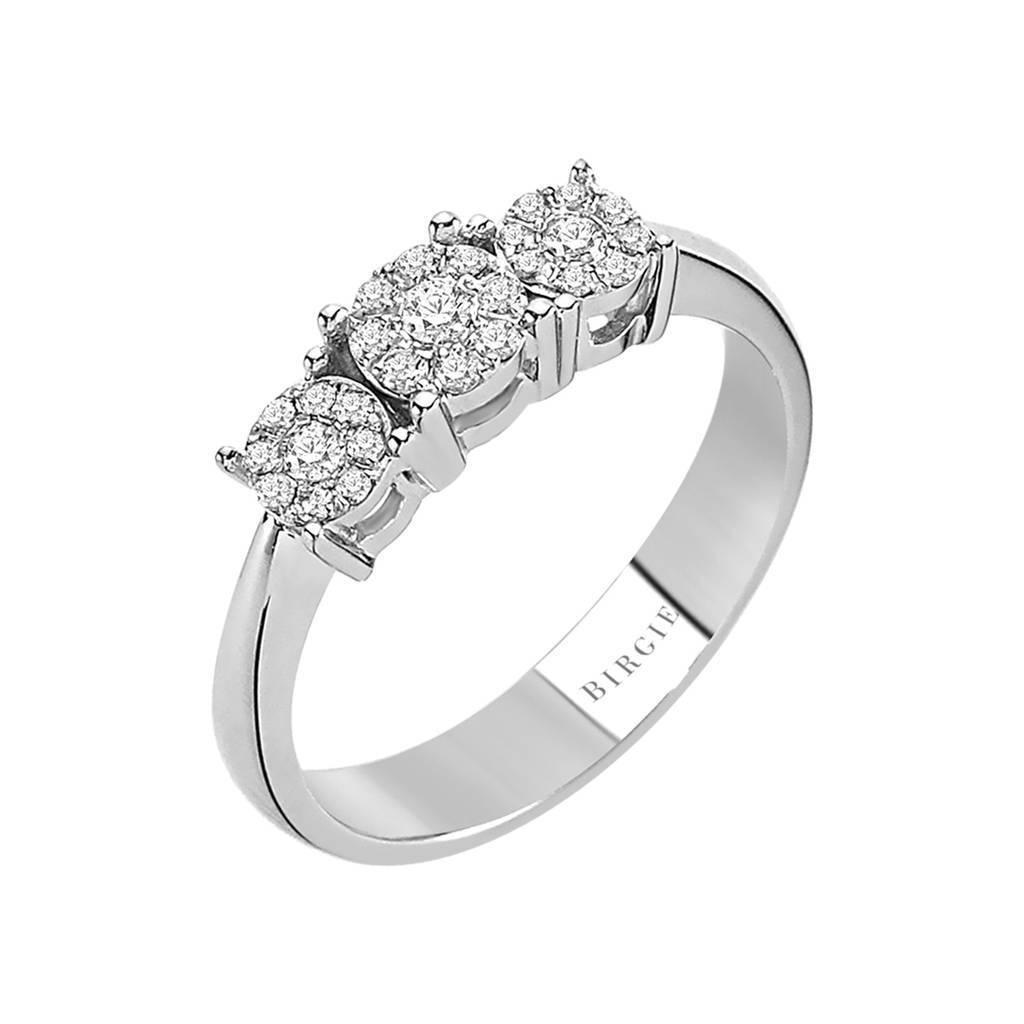Bague effet tria diamant