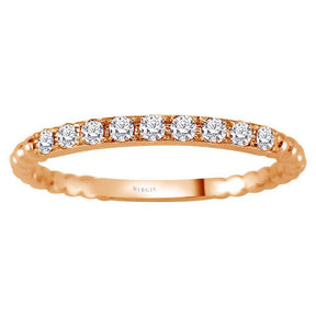 Alliance diamant 9 pierres