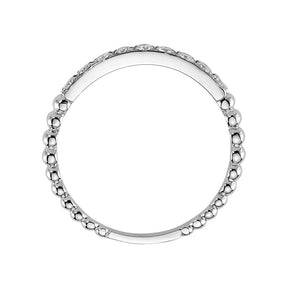 Alliance diamant 9 pierres