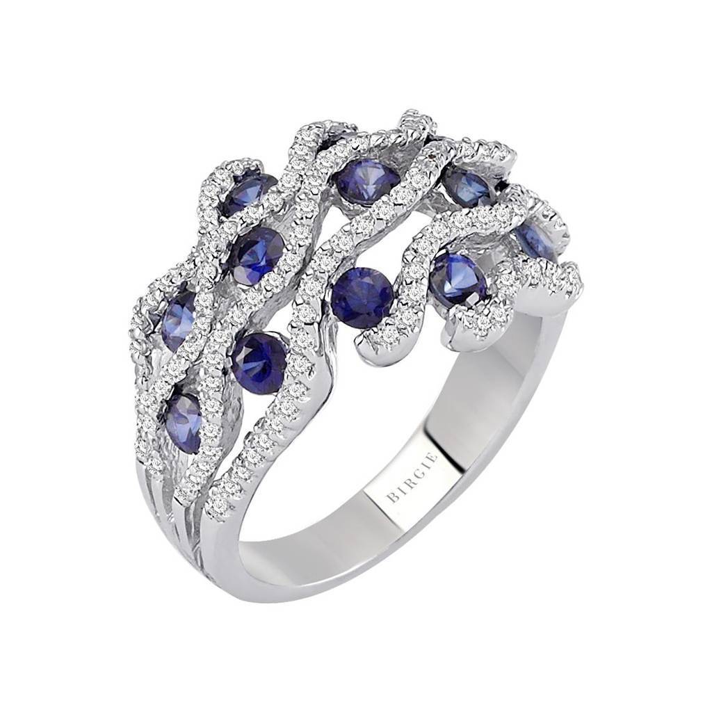 Diamond and Sapphire Ring