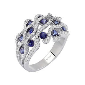 Diamond and Sapphire Ring