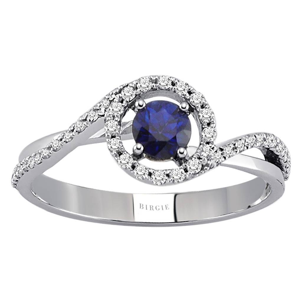 Diamond and Sapphire Ring