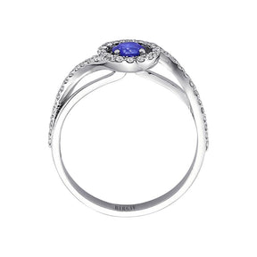 Diamond and Sapphire Ring