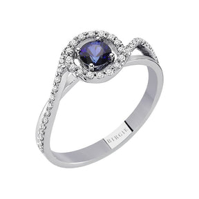 Diamond and Sapphire Ring