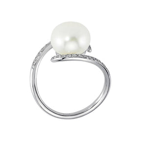 Diamond and Pearl Ring