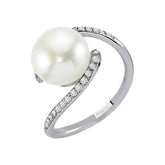 Diamond and Pearl Ring