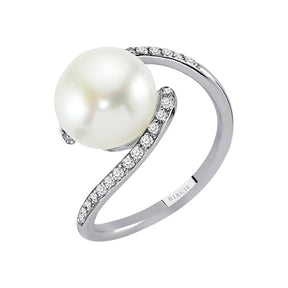 Diamond and Pearl Ring