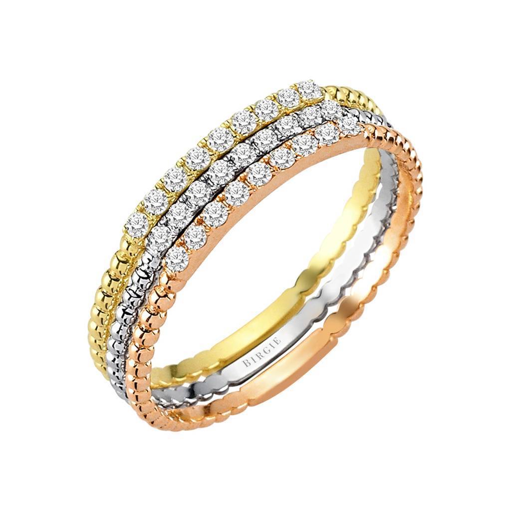 Alliance demi-ronde Diamond Tria