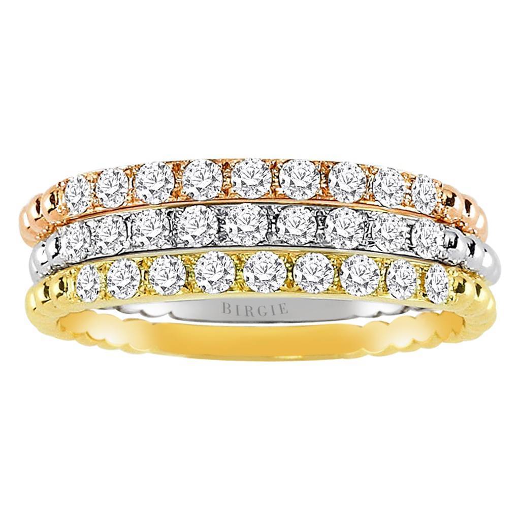 Alliance demi-ronde Diamond Tria