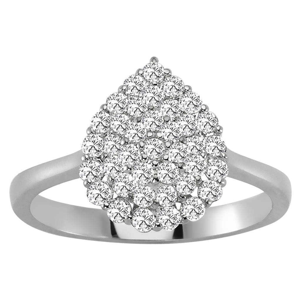 Bague raisin diamant
