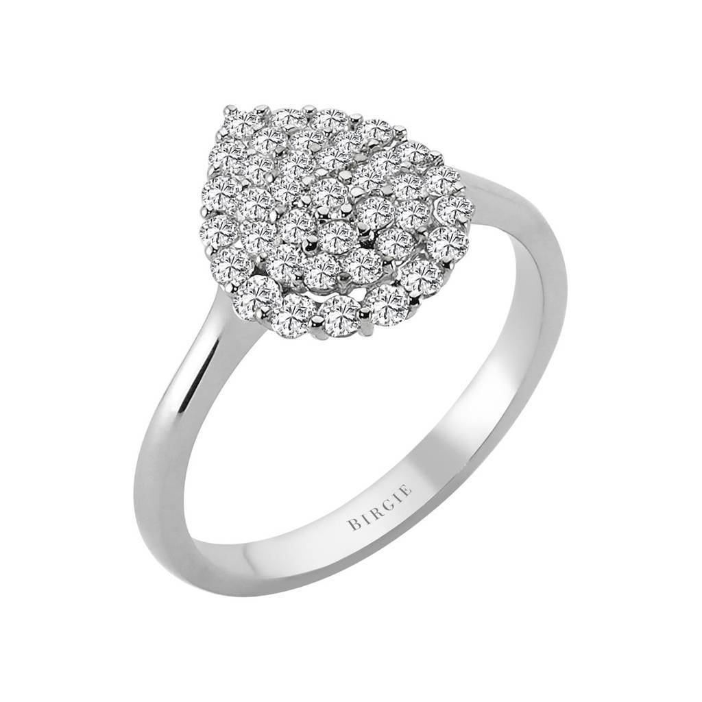 Bague raisin diamant