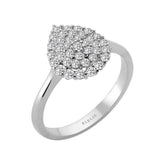 Bague raisin diamant