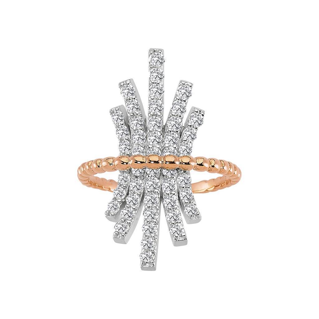 Bague design diamant