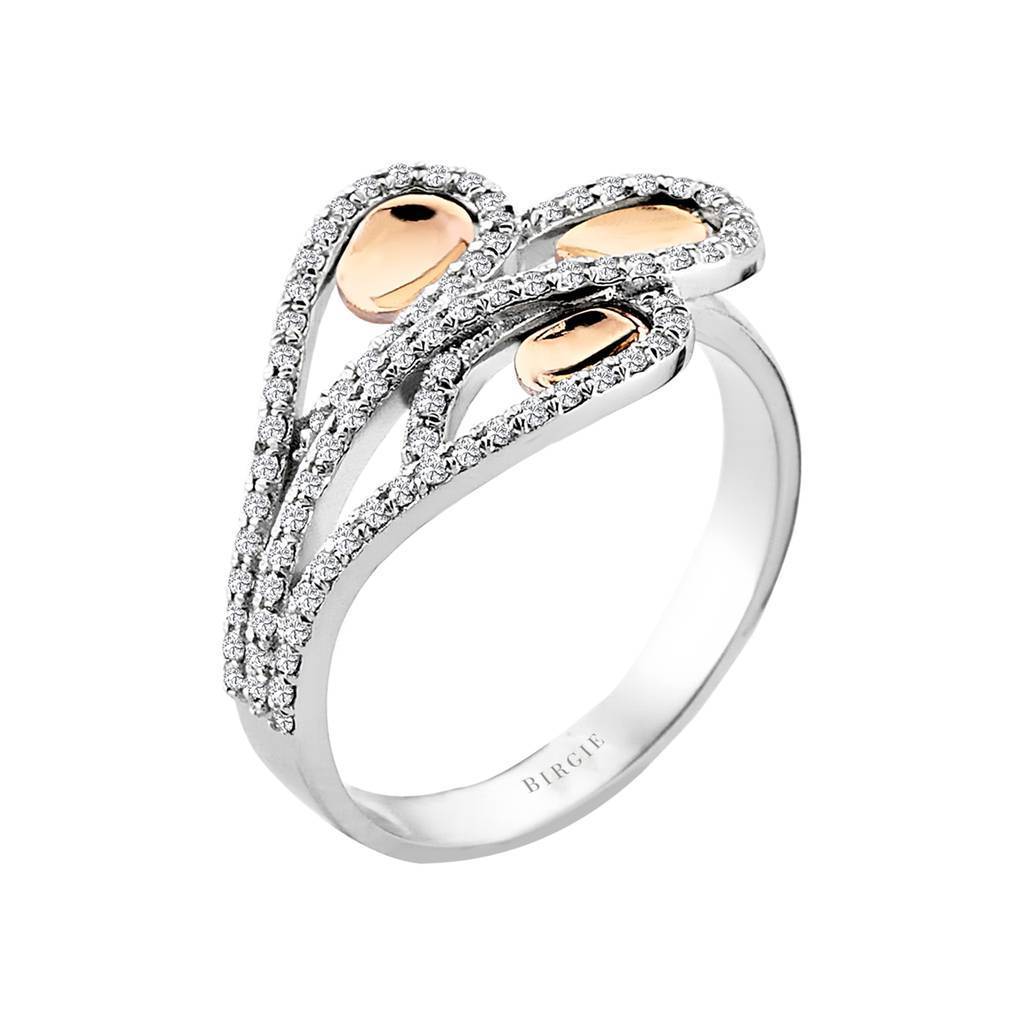 Bague en grappe antique en diamant