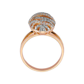 Bague Coke En Soie Diamant