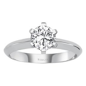 Bague solitaire diamant 0,85 carat