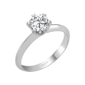 Bague solitaire diamant 0,85 carat