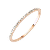 Alliance Diamant Demi Rond
