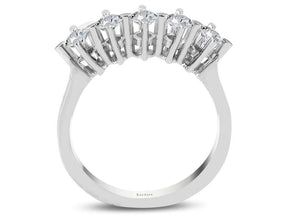 0.45 carat diamond 5 stone alliance