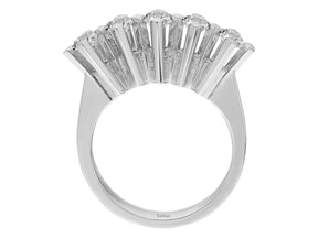 Alliance 5 pierres diamant 0,77 carat