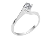 0.50 carat diamond solitaire ring