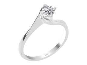 0.50 carat diamond solitaire ring