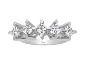 1.20 Carat Diamond 5 Stones Alliance