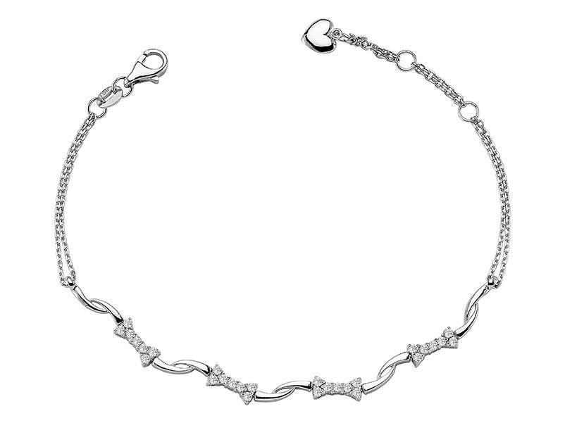 Diamond Heart Bracelet