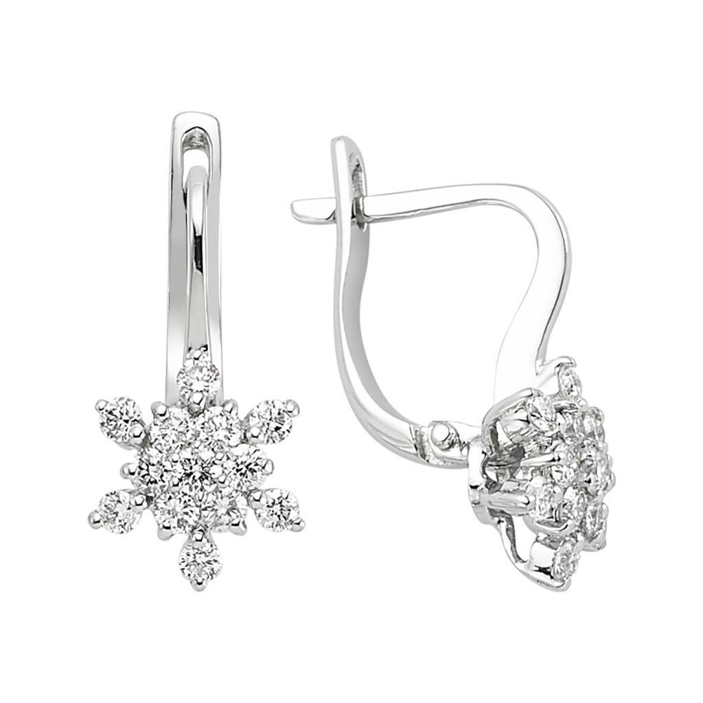 Diamond Antares Star Earrings